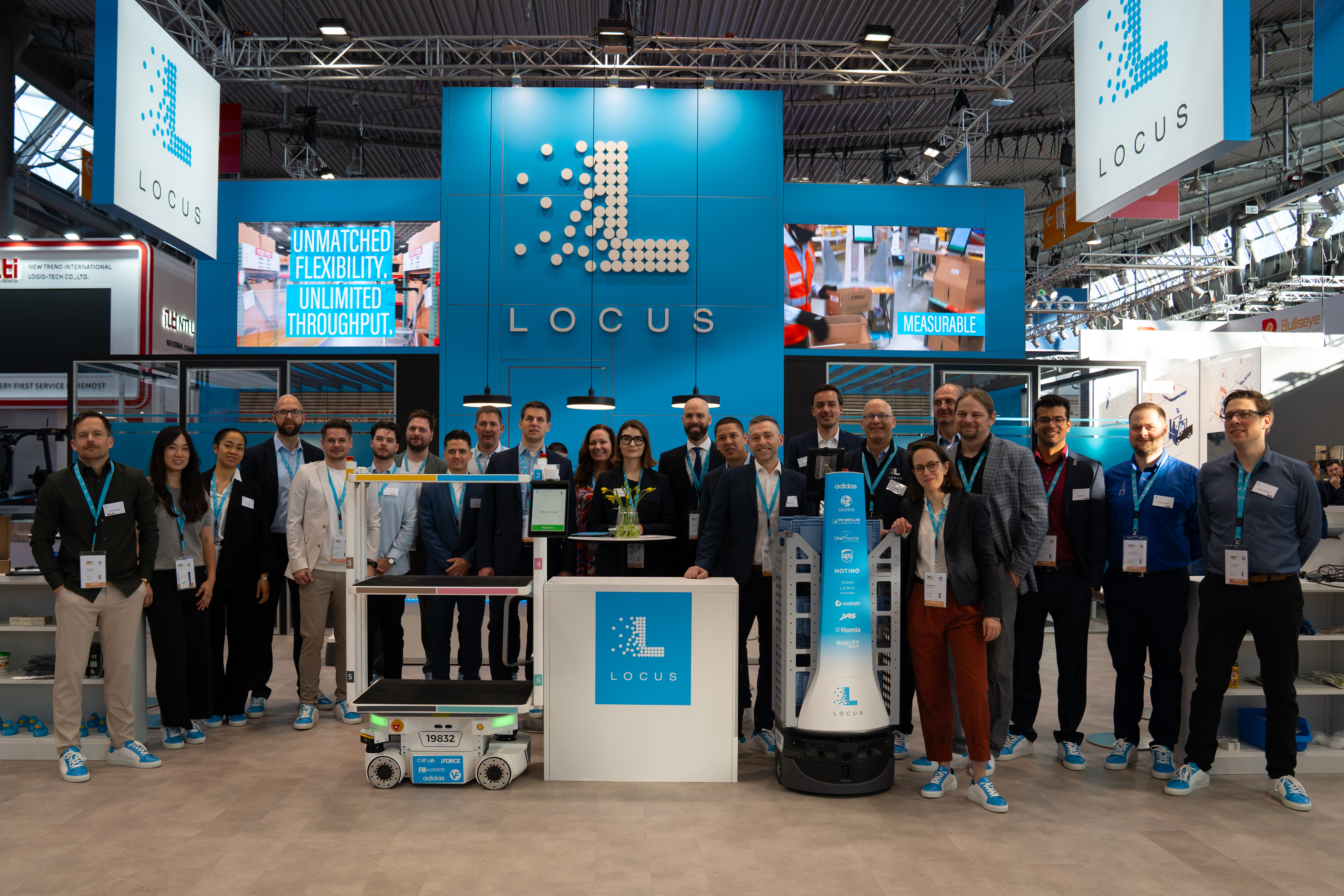 LogiMAT group photo